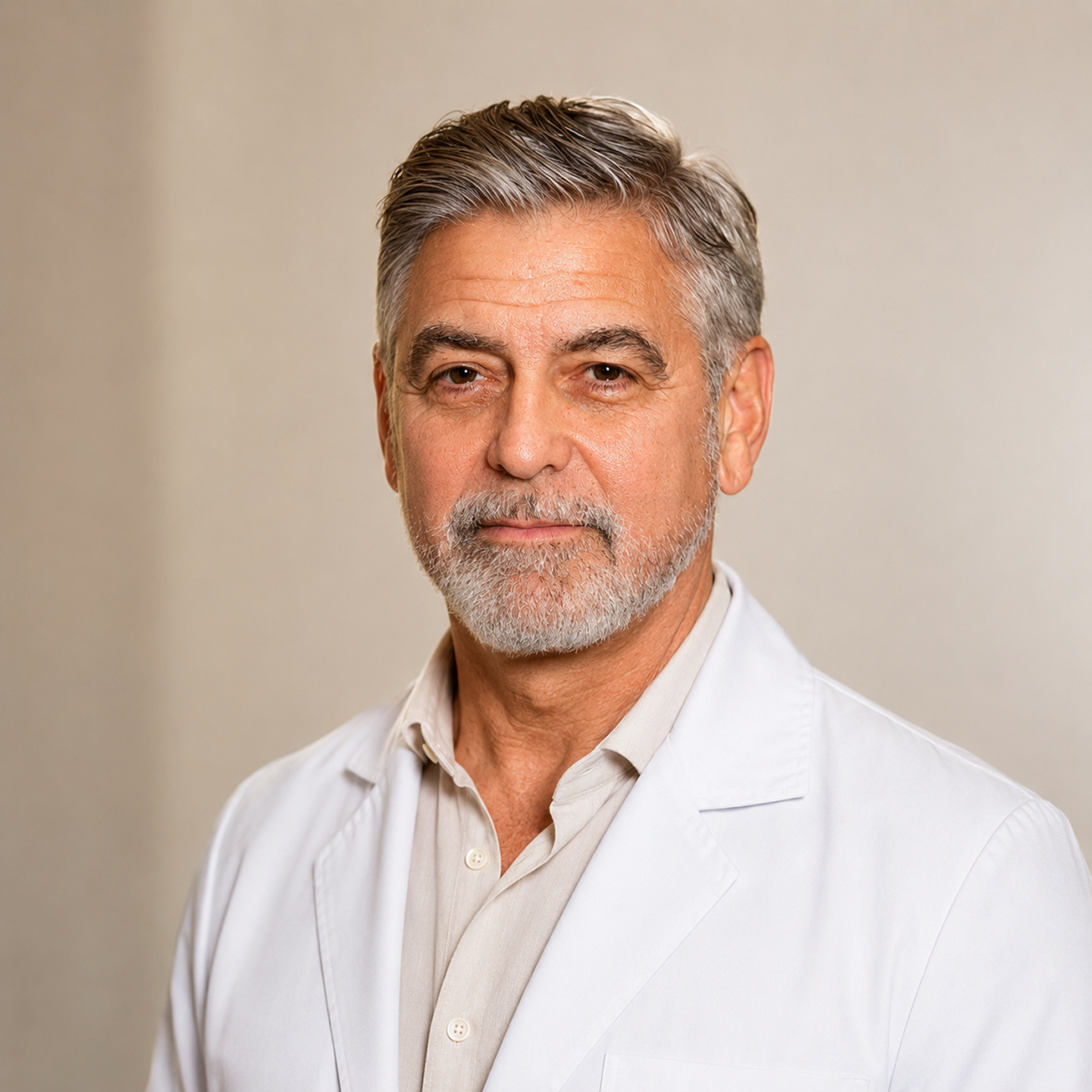 Exemplo de resultado: retrato profissional em tons claros com luz suave
